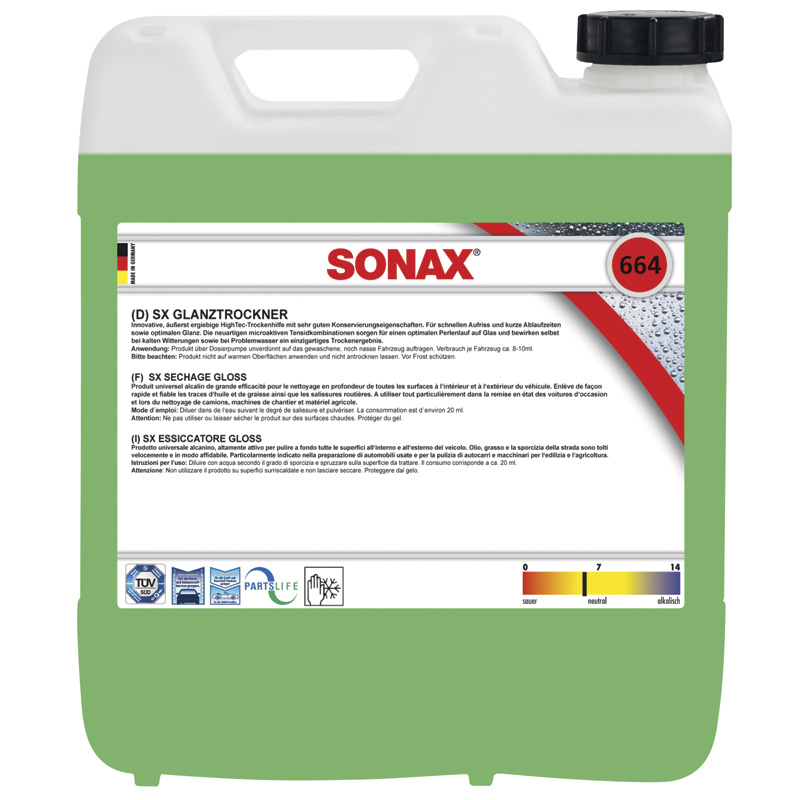 Sonax 664.600 SX Glansdroger 10L