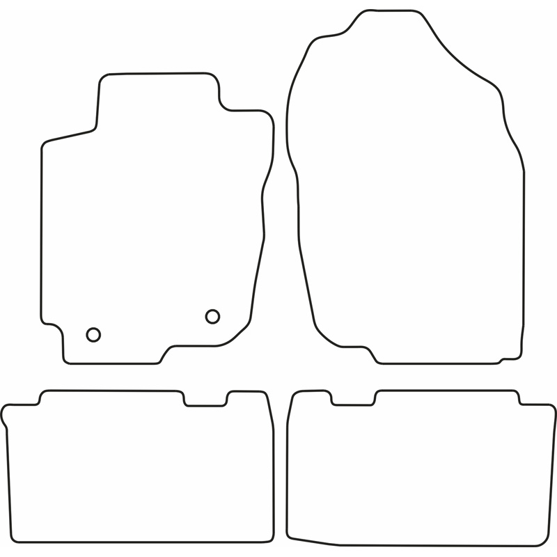 Automatten  Toyota RAV4 2013-2018