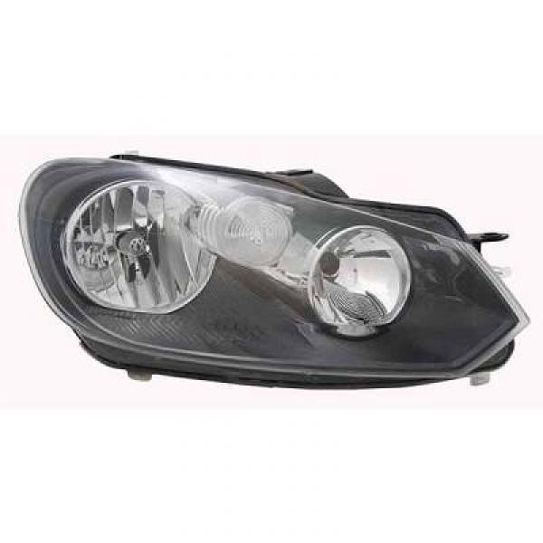 Koplamp rechts VW GOLF VI 08->> TYC H7+H15