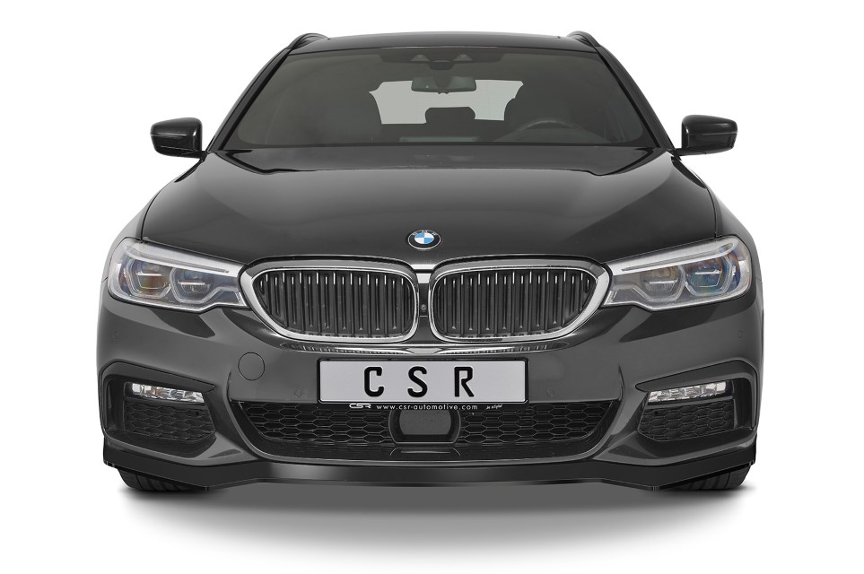 Voorspoiler BMW 5-Serie G30 M-Pakket CSR Glans Zwart