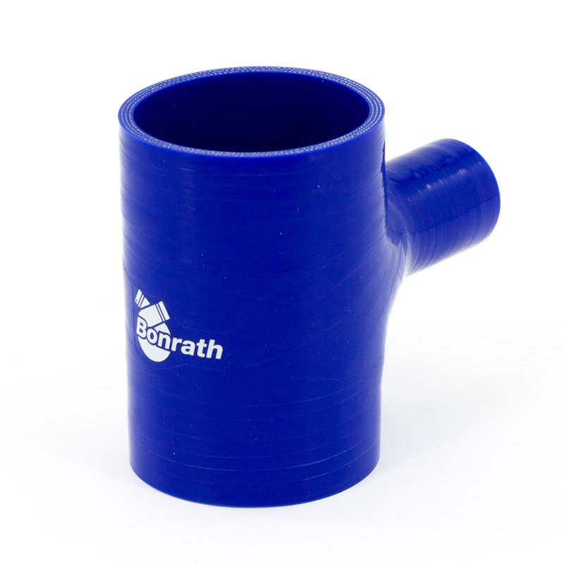 Bonrath Siliconen slang T-Piece 25mm - Lengte:100mm - Ø63mm