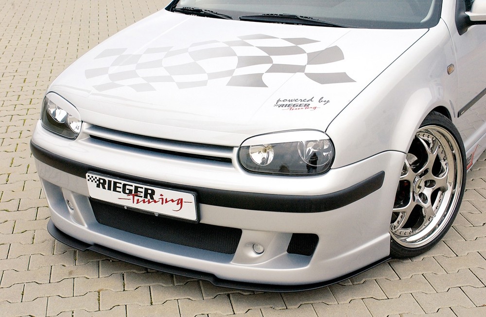 Voorbumper inclusief moterkaplijst VW Golf IV Rieger