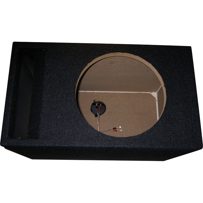 Necom MDF Subwooferkist 12-inch/30cm 1x aansluiting