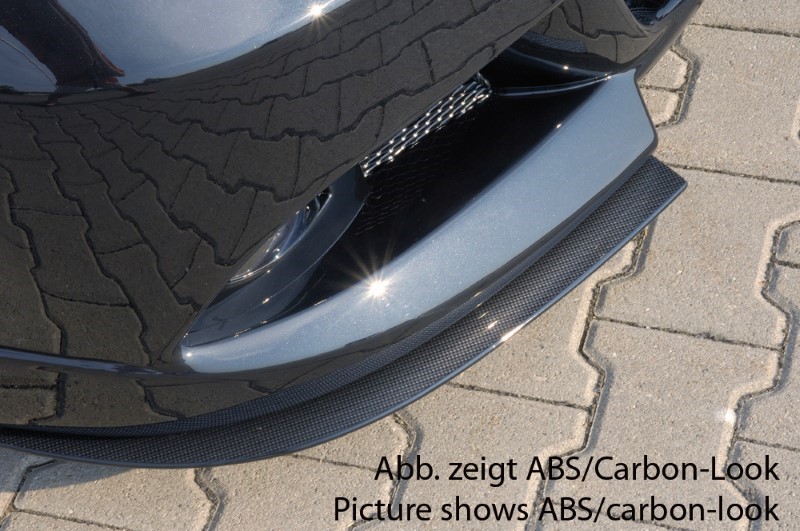Spoilerzwaard voor Voorbumper BMW E90 met ABE Rieger