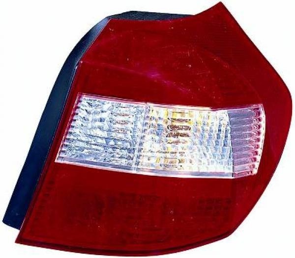 Achterlicht links BMW E87 04-07 ROOD/WIT