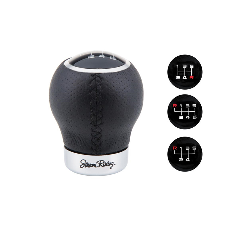 Simoni Racing Pookknop Rev - Zwart incl. 3 Schakelpatronen