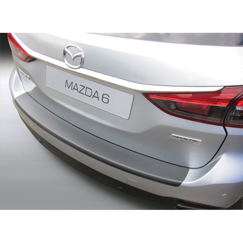 ABS Achterbumper beschermlijst  Mazda 6 Sportbreak 2013- Zwart