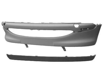 voorbumper, in primer, met spoiler,-05/2003 Peugeot 206, 1998-20