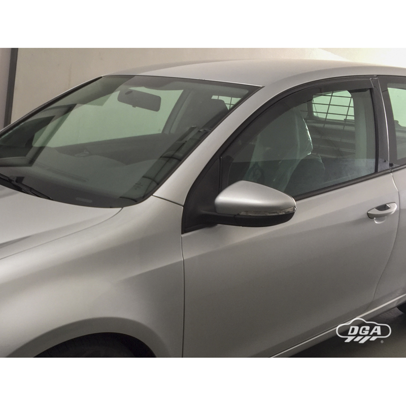 DGA Zijwindschermen  Volkswagen Golf VI HB 3-deurs 2008-2012 (2-delig)