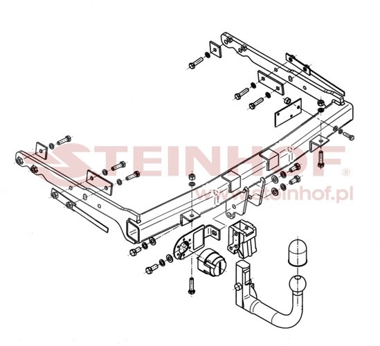 Trekhaak Ford Galaxy 2006-....