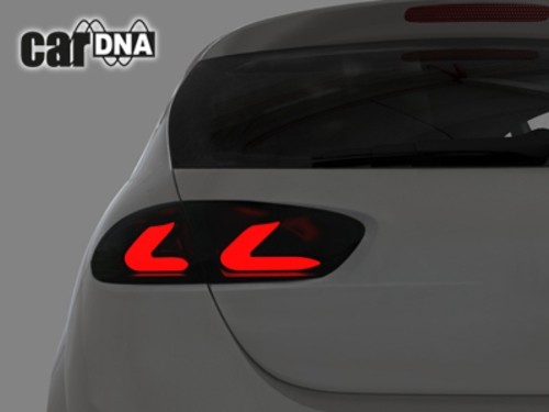 Achterlichten Seat Leon 09-12 1P1 zwart/smoke CarDNA