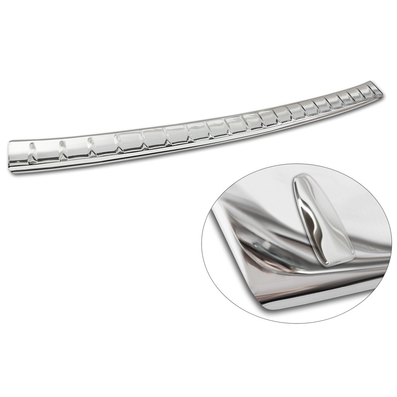 Chroom RVS Achterbumperprotector  Mercedes GLC II (X254) 2022- 'Ribs'