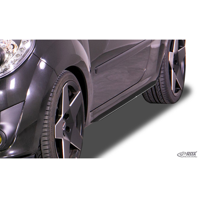Sideskirts  Renault Twingo II 2007-2014 'Slim' (ABS)