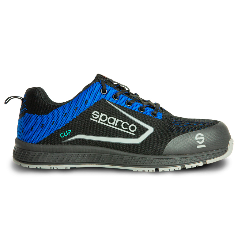 Sparco Lichtgewicht Werkschoenen Cup S1P Ricard Zwart/Blauw Maat 40