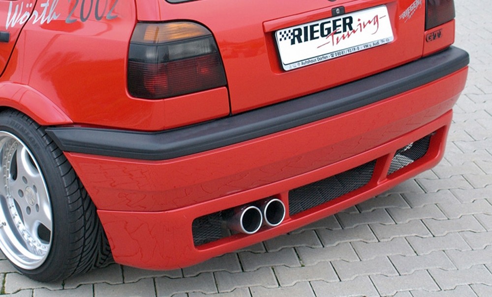 Achterbumper Diffusor VW Golf III Rieger