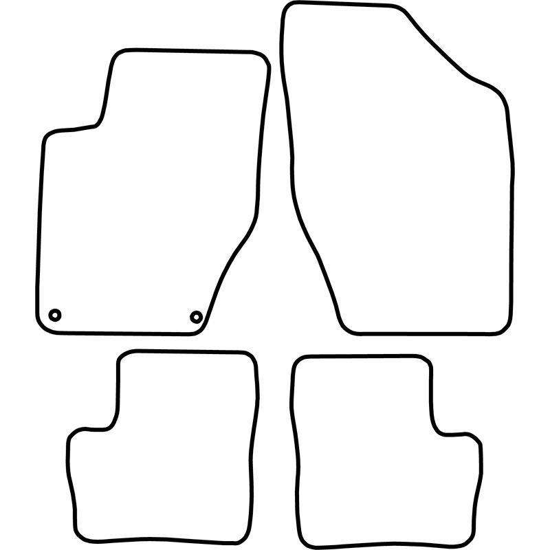 Automatten  Citroën DS4 2011-