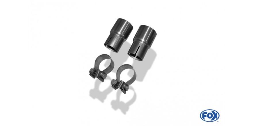 Maserati Quattroporte III Einddemper rechts/links - 2x90 Typ 17