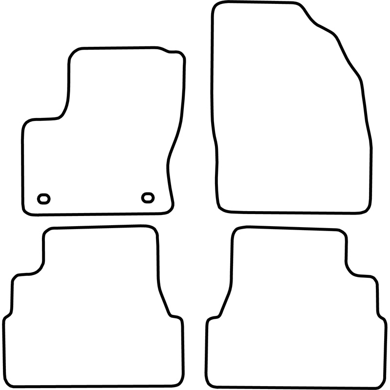 Automatten  Ford Focus C-Max 2007-2011