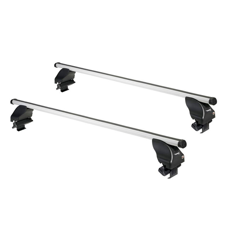 Dakdragerset Twinny Load Aluminium A33 semi pasvorm (voor auto's zonder dakreling)