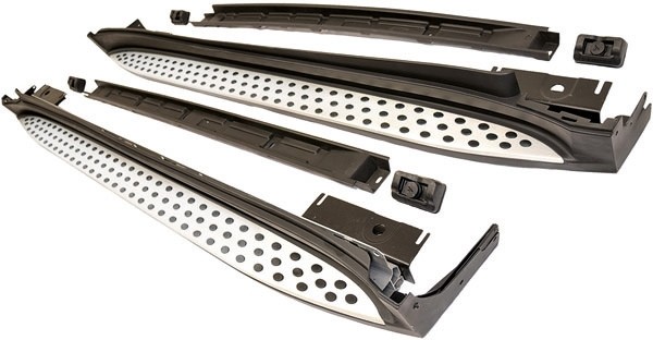 Step Bars Mercedes M Klasse W164 05-11