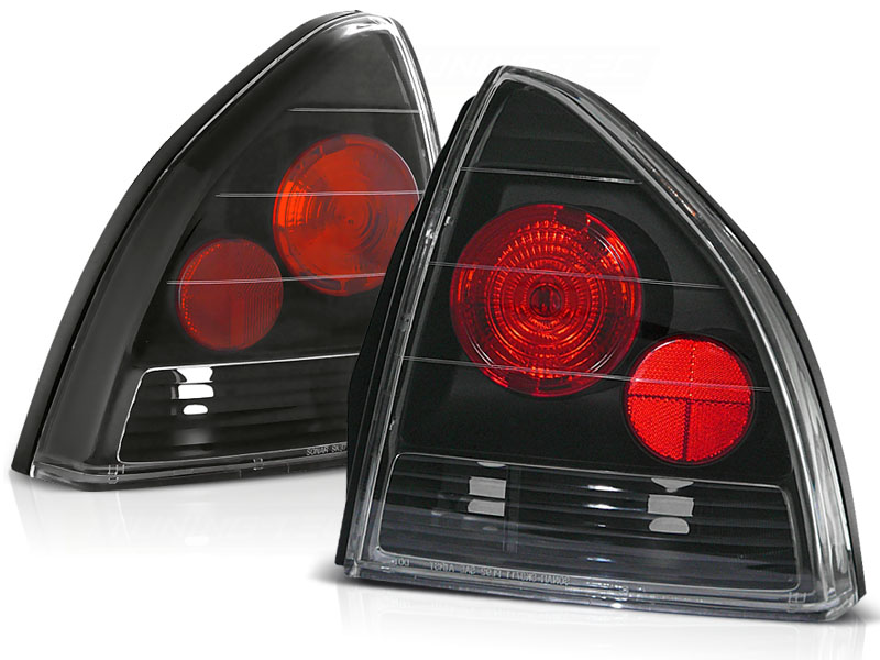 Achterlichten Honda Prelude 92-96 Zwart