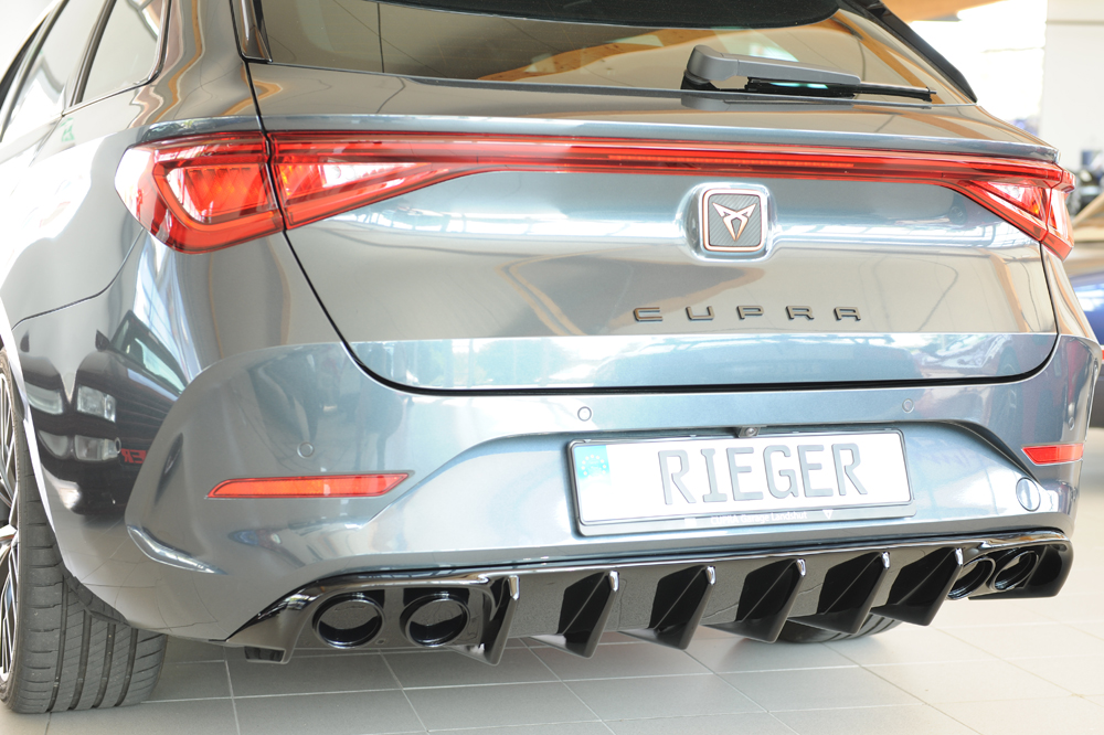 Diffuser Seat Leon KL ST/sportstourer 2020- Rieger glanzend zwart