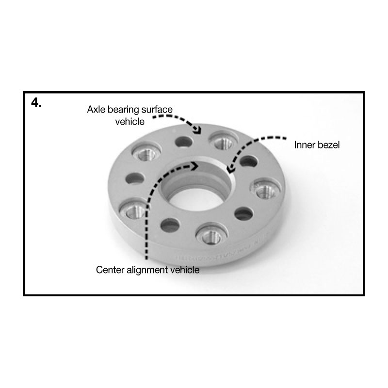 H&R DRA-Systeem Spoorverbreders 50mm 5x120 - Naaf 72,5mm - Boutmaat M14x1,25 -   BMW