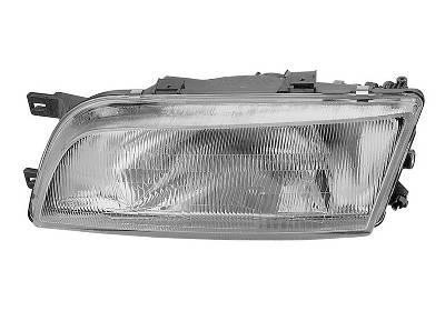 koplamp, H4, elektr verstelb, rechts,-12/1997 Nissan Almera, 199