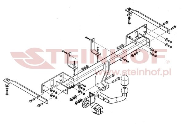 Trekhaak Fiat Panda III 5D 01/2012-....