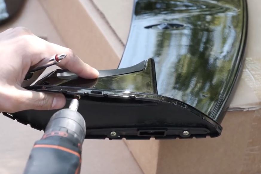 DakSpoiler Mercedes W176 A45 AMG look Piano Black