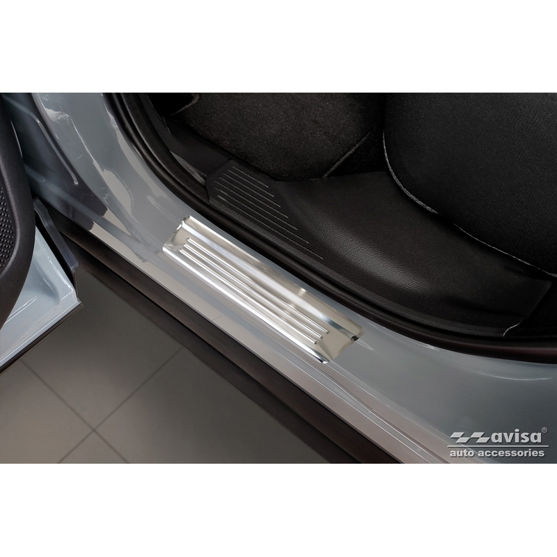 Zilver RVS Instaplijsten  Nissan Qashqai III 2021- - 'Special Edition' - 4-delig