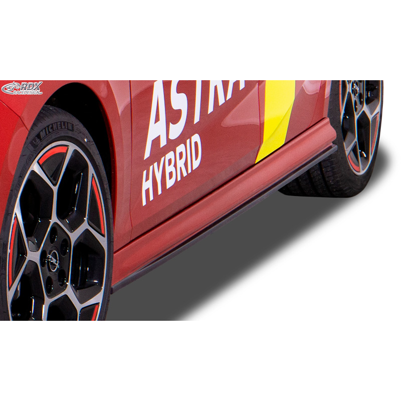Sideskirts  Opel Astra L Hatchback 2021- 'Edition' (ABS)