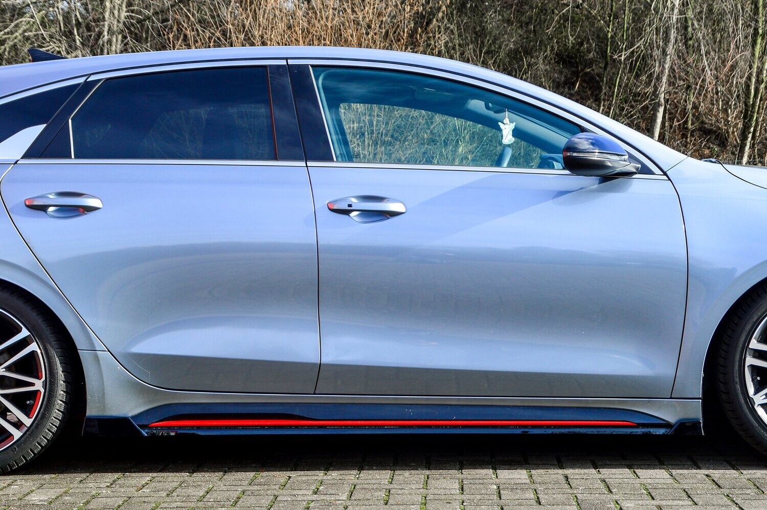 Zijskirts met vleugel voor + achter Kia Proceed GT + GT-Line 18-