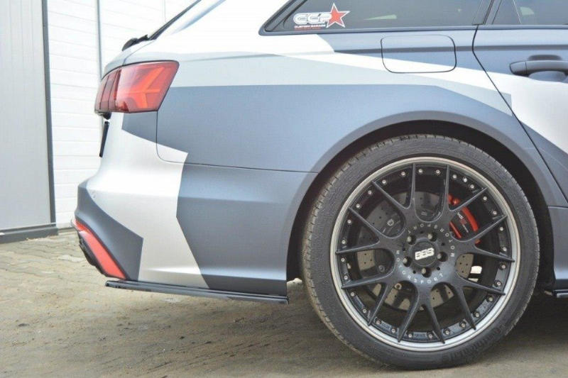 Zijdiffuser V.1 Audi RS6 C7 Maxton Glans Zwart