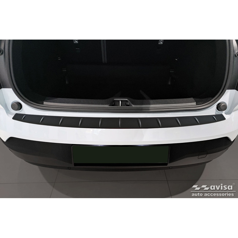 Matzwart RVS Achterbumperprotector  Volvo EX30 2023- 'Ribs'