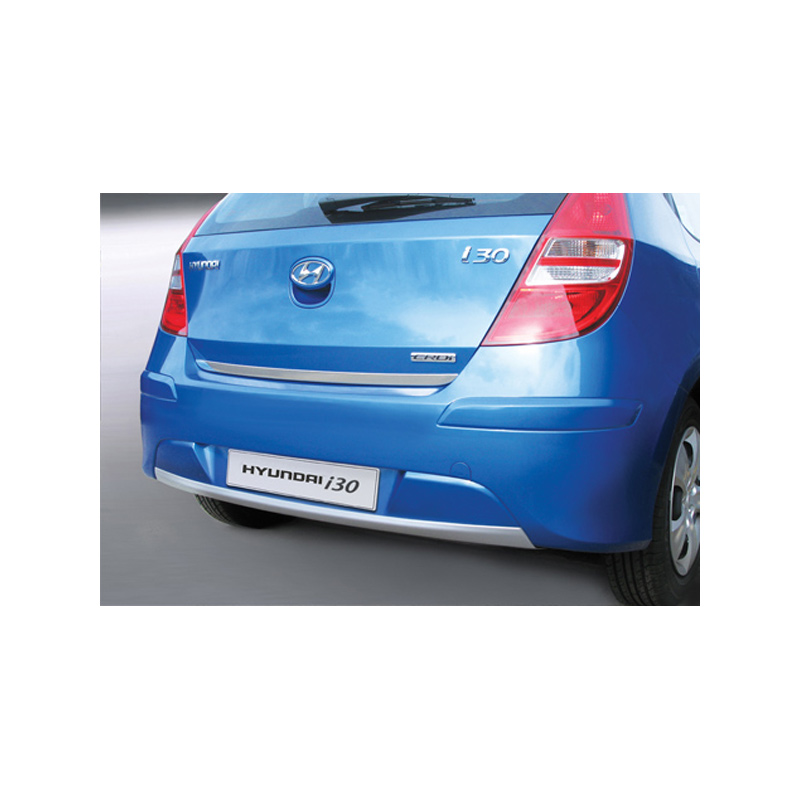 RGM Achterbumperskirt (Diffuser)  Hyundai i30 HB 5-deurs 2010-2013 zilver (ABS)