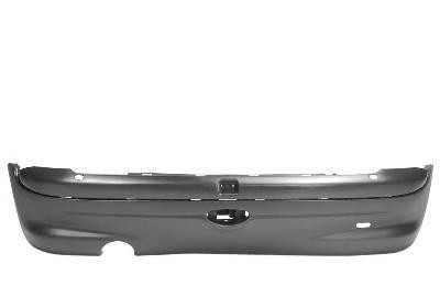 achterbumper, zwart Peugeot 206, 1998-2009