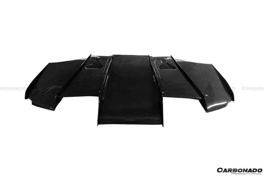 BMW M3 E92/E93 CRT Style Carbon Fiber Dffiuser 2008-2012