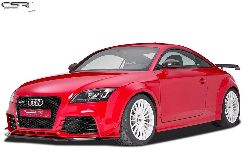 Voorspoiler Audi TT RS 8J zwart glans
