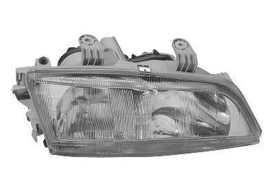 koplamp, H1+H1, elektr verstelb, rechts Nissan Primera, 1996-199