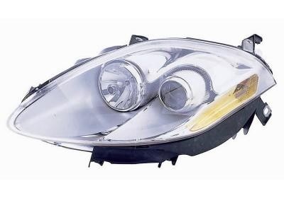koplamp, H1+H1, elektr verstelb, incl stelmotortje, links,-2010
