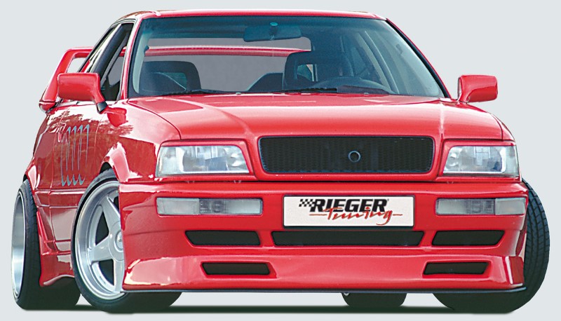 Voorbumper Audi Coupe Rieger Poleyester