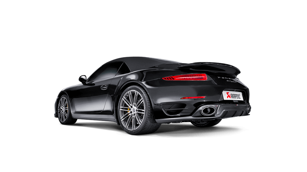Akrapovic Porsche 911 Turbo/Turbo S (991) Decat Titanium Link Pipe Set