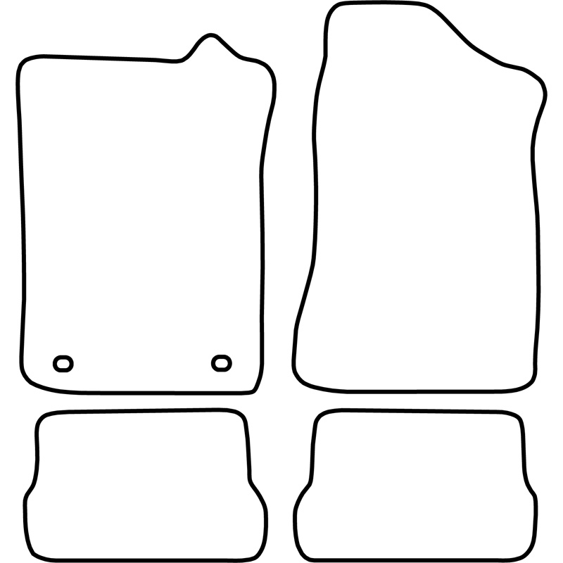 Automatten  Volkswagen Corrado 1989-1995