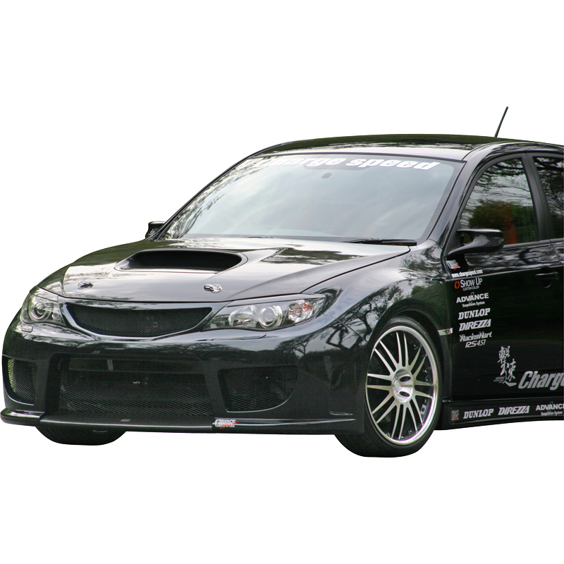 Chargespeed Voorbumper  Subaru Impreza WRX STi 2008- Type 1 (FRP) + Grill