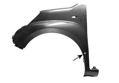 spatbord, met stripgaten, rechts Citroen Nemo, 2008 -