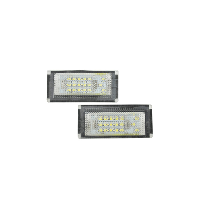 Set LED Nummerplaatverlichting  Mini One/Cooper/S/Cabrio R50/R52/R53 2001-2006