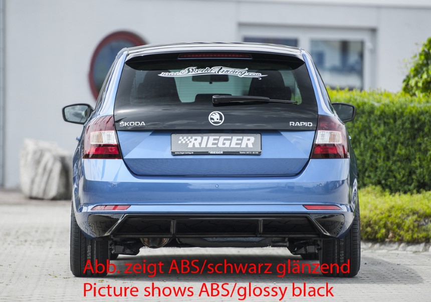 Diffuser Skoda Rapid (NH) Rieger