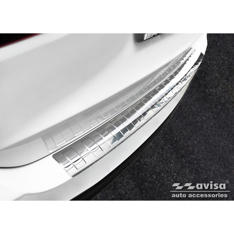 RVS Achterbumperprotector  Mercedes GLS II (X167) 2019-2023 & FL 2023- 'Ribs'