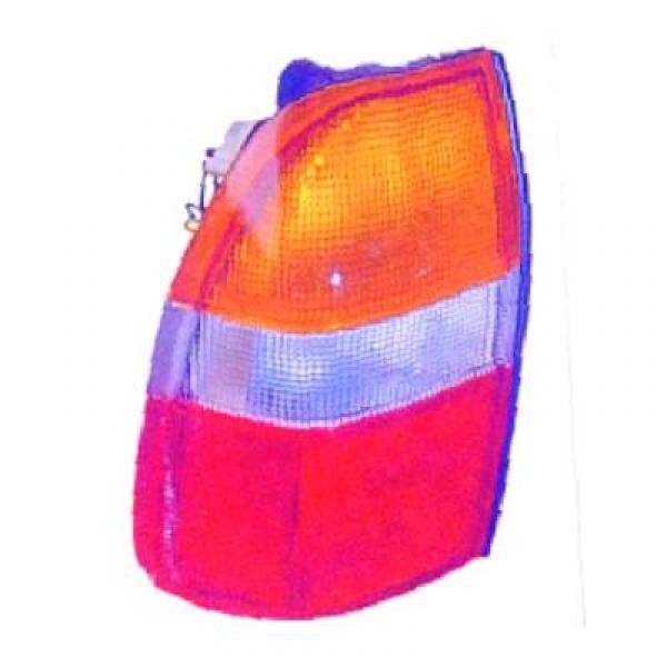 Achterlicht links L200. 96-01 ORANJE/WIT/ROOD